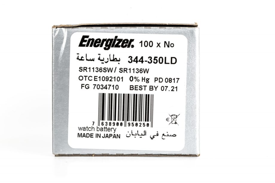 Energizer 100 344-350