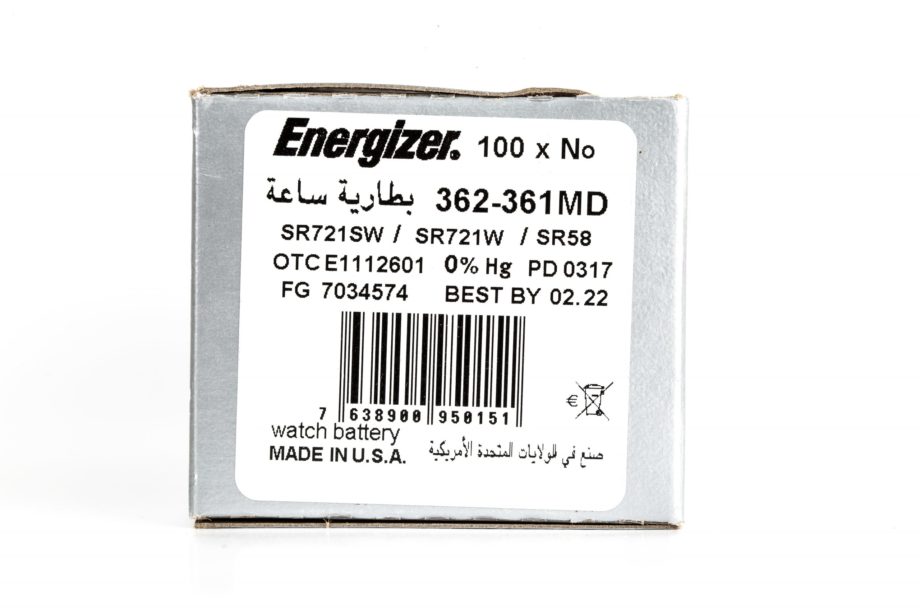 Energizer 100 362-361