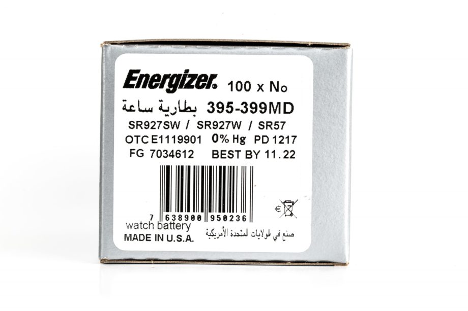 Energizer 100 395-399