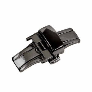 Butterfly Schließe Schwarz Beschichtet