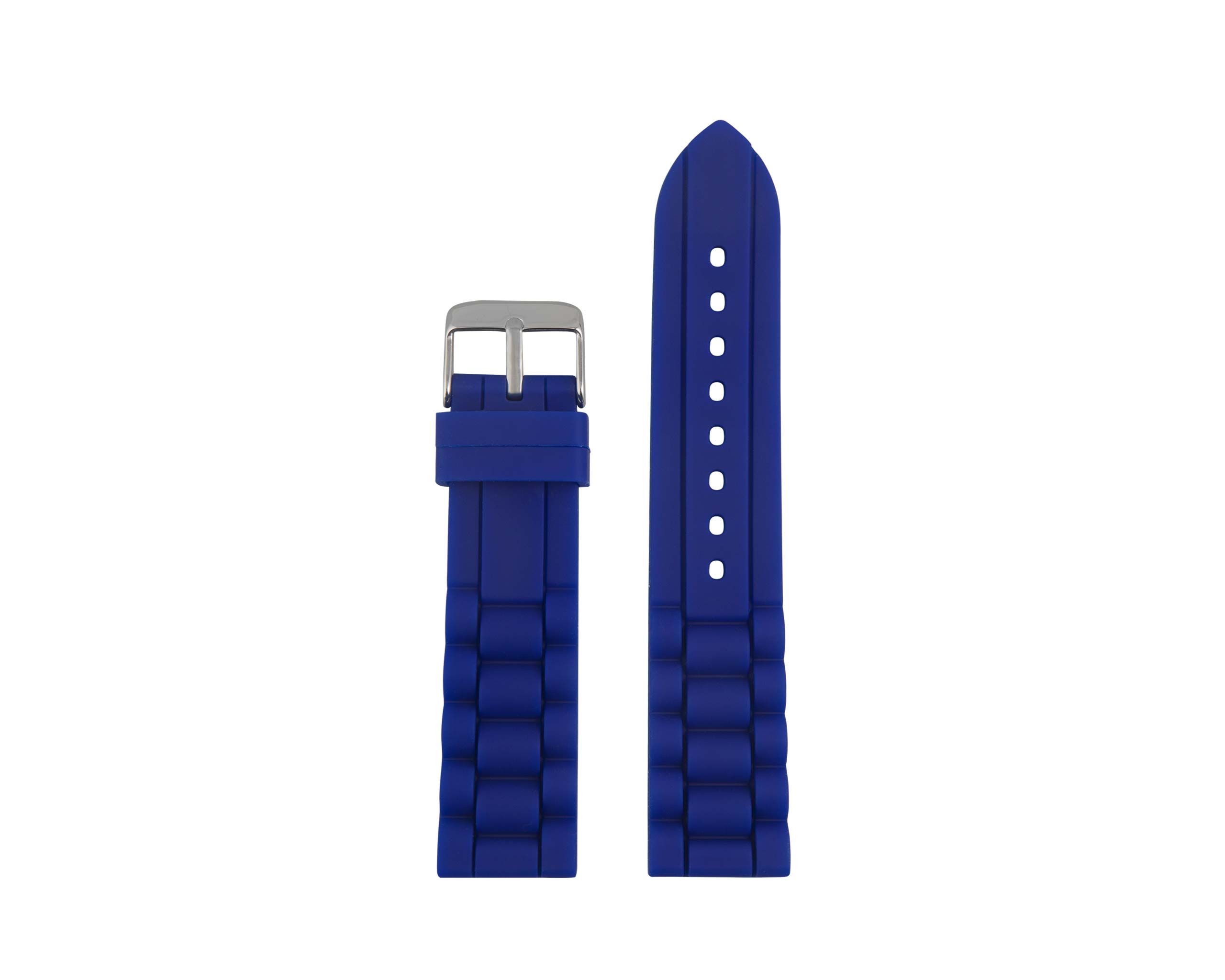 Silikonarmband Blau