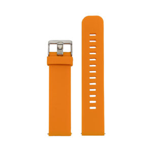 Silikon Uhrenarmband Orange Glatt