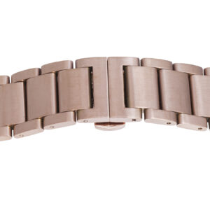 Solid Metalluhrband Matt-Glatt` Rose `